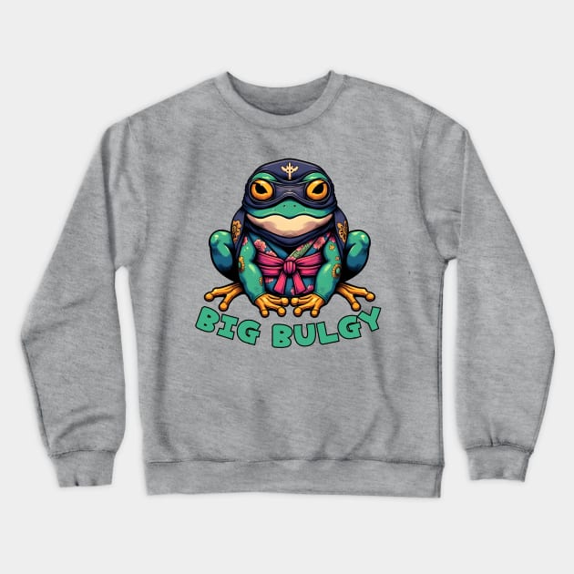 Frog thief Crewneck Sweatshirt by Japanese Fever